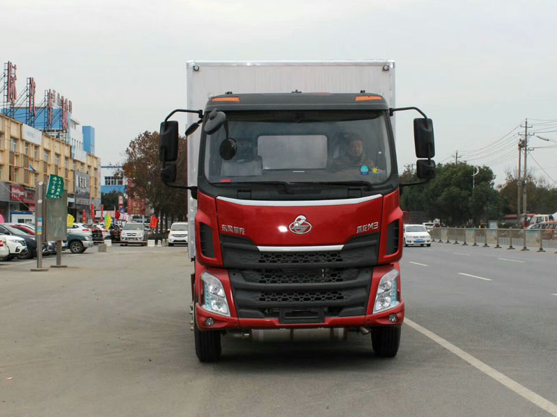 柳汽乘龙6.6米(额载10.6吨)气体厢式车