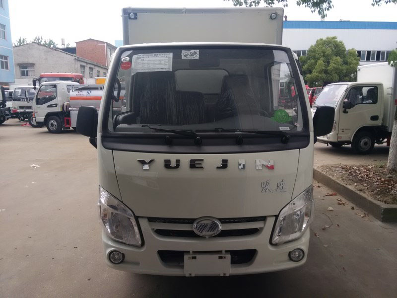 跃进汽油3米3(蓝牌)液体厢式车